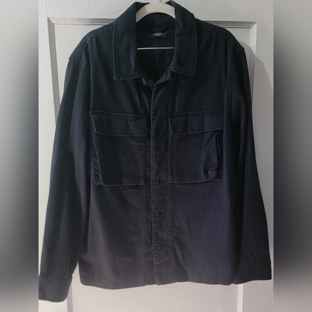 Jack & Jones Black Lightweight Utility Jacket